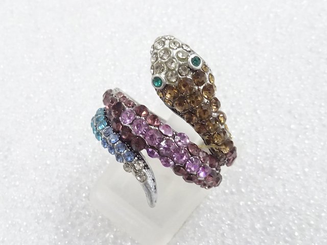 Colored stone ring (size 10)